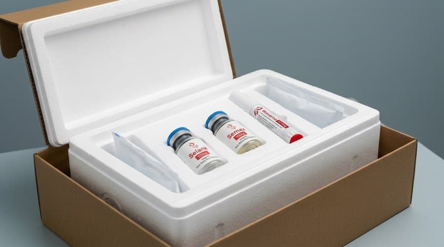 Cold-chain ready-to-use shipment